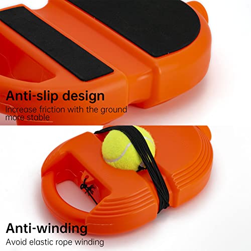 Tennis Trainer Rebound Ball with 3 String Balls, Solo Tennis Training Equipment for Self-Pracitce,Portable Tennis Practice Training Tools for Adults, Kids, Beginners Sport Exercise