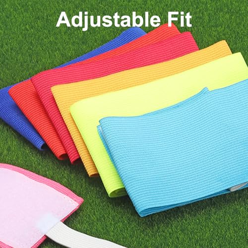 YOKIVE Captain Armbands, Elastic Armband Soccer Captain Arm Band - color: Light Yellow
