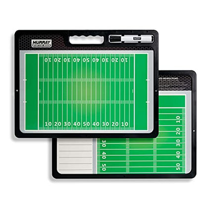 Murray Sporting Goods Premium Coaches Clipboard | Double-Sided Dry Erase Marker Board for Basketball, Baseball, Soccer, Football, Hockey (Marker Included)