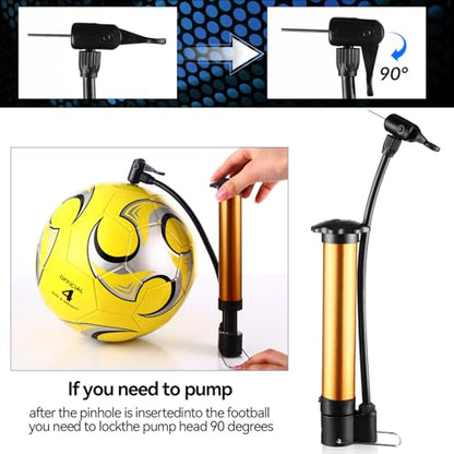 Lunmon 20 Pcs Soccer Balls Bulk with Pump and Net Bag Sport Ball Size 4/5 Outdoor Deflated Soccer Ball for Youth Adult Training Practice Game Match Sports Birthday Gift Party