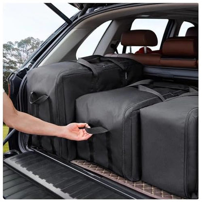 Portable Foldable Lightweight Luggage Heavy Duty Sports Storage Bag Travel Duffle Bag for Hiking, Camping & Gym Equipment Bag for Team Coaches (35.4 * 15 * 11.8 inches) - size: 35.4 * 15 * 11.8 inches