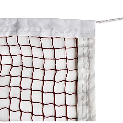Badminton Tournament Net with Rope Cable 20 FT x 2.5 FT