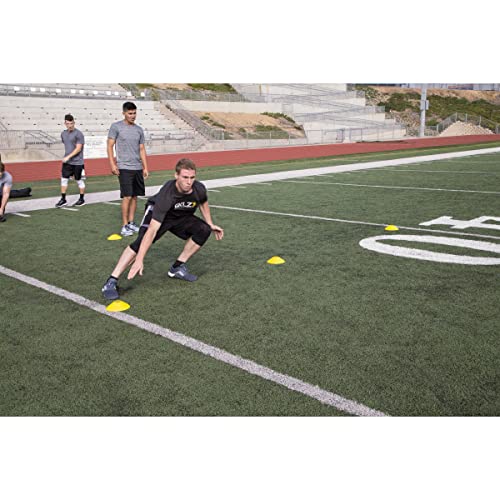 SKLZ Agility 2-Inch High-Visibility Cones for Training and Drills, Set of 20 - size: One Size