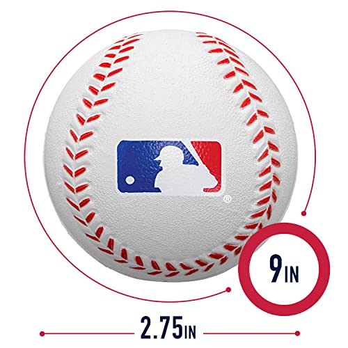 Franklin Sports MLB Adjust-A-Hit T-Ball Set Blue/Red, 5-18 Years Includes Tee, Ball, & Bat