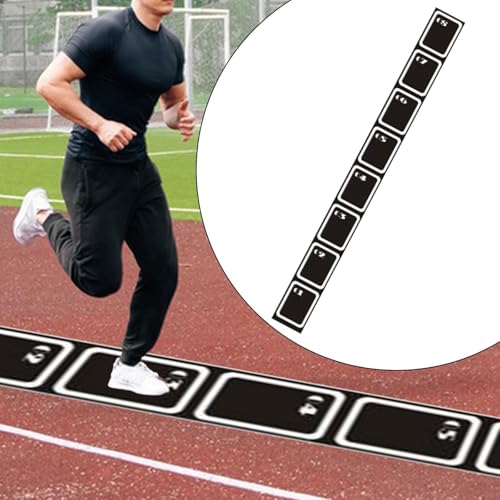 Agility Ladder Mat Speed Training Equipment Agility Training Ladder Mat Footwork Trainer Pad Improve Speed Strength Coordination Power - size: 350cmx34cm