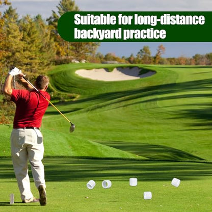Yummy Sam 18 Pack Golf Training Balls, Limited Flight Golf Balls, Swings 40 Yards, Lightweight, Realistic Feel, Practice Golf Ball for Backyards, Outdoor