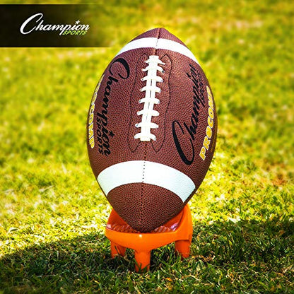 Champion Sports Football Kicking Tee – Heavy-Duty Kickoff Tee in Multiple Styles & Sizes