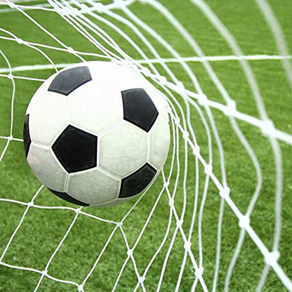 Soccer Goal Net Football Polyethylene Training Nets Full Size, Post Not Included - style: 24 x 8FT-2.5mm