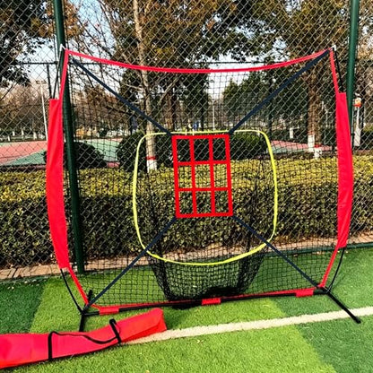 Strike Zone Target for Baseball Softball net, Throwing Pitching Hitting Batting Catching Practice Target, Pitcher Accuracy Training Aids