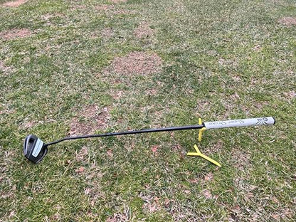 Golf Club Stand and Holder - Set of 2 - Golf Accessories, Pocket Size for Wet Grass Protection by Vig's Smart Stand