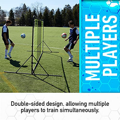 Franklin Sports Soccer Rebounder - Tournament Steel Rebounding Net - Perfect for Backyard Practice and Training - 12' x 6' & 6' x 4' - style: 12' x 6' - Black
