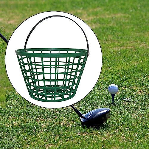 Golf Range Bucket Golf Ball Basket Carrier Outdoor Sports Ball Holder Display Pingpong Ball Basket Stadium Gear Storage Organizer