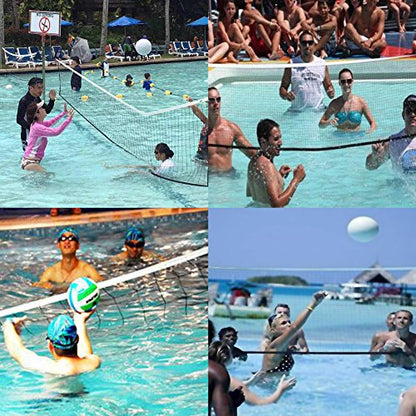 Outdoor Volleyball Net - 32x3 Feet Portable for Backyard & Pool