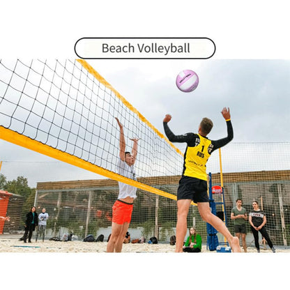 Official Size 5 Volleyball with PU Cover Outdoor Volleyballs with Protective Knee Pads for Girls Boys Teenager Indoor Training Game Outdoor Sand Beach Pool Play
