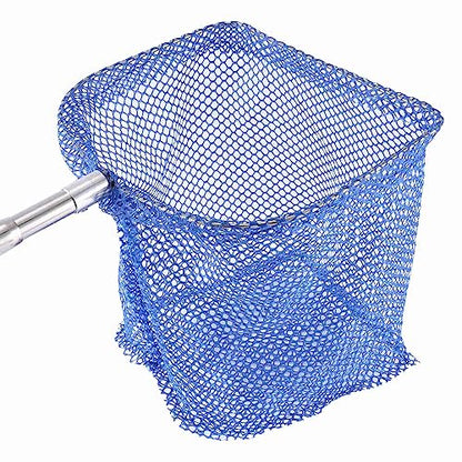 Portable Telescopic Scoop Net Table Tennis Ball Picker Net Table Tennis Ball Picker Container Training Tool for Ball, Blue