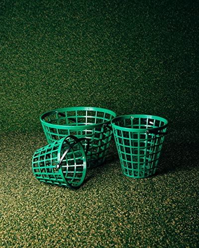 Basket - Range Ball - color: Green, size: Warm Up ( 25-30 Ball)