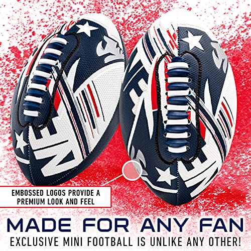 Franklin Sports NFL Team Mini Footballs - Youth 8.5" Official NFL Licensed Football + Air Pump Set