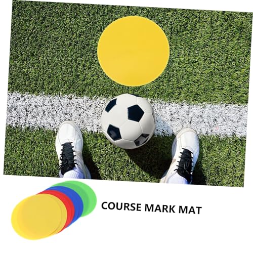 Kisangel Disc Sign Football Number Disc Spot Markers for Sports Basketball Spot Markers Pitch Landmarks Marker