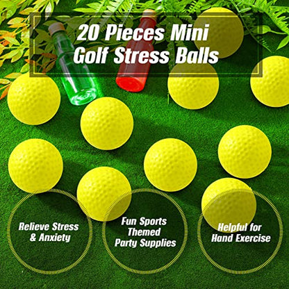 Libima Mini Golf Stress Ball Bulk Foam Practice Balls Stress Relief Sports Ball Training for Golf Birthday Party Favors Carnival Classroom Reward Indoor Outdoor