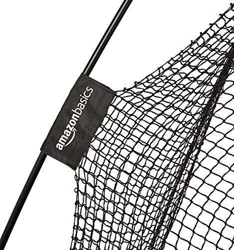 Amazon Basics Portable Golf Net, Practice Hitting Net for Indoor/Outdoor, Quick Setup, Black - style: 10' x 7'