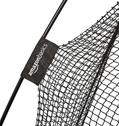Amazon Basics Portable Golf Net, Practice Hitting Net for Indoor/Outdoor, Quick Setup, Black - style: 10' x 7'