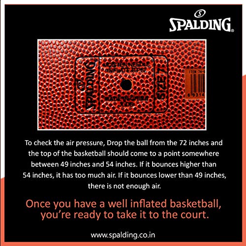 Spalding Unisex_Adult 74532Z_6 Basketball, Orange, 6 (EU)
