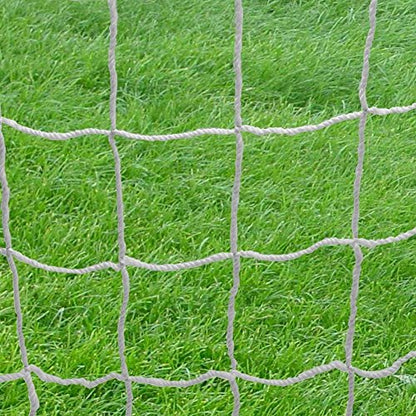 Tbest Multi-Size Soccer Net Sports Replacement Football Soccer Goal Post Net - size: 8X6FT