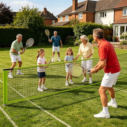 Outdoor Badminton Net for Backyard- Pickleball Game Mesh Replacement | Badminton Replacement Net | for Picnic Outdoor Backyard Beach Patio Driveway Camping School