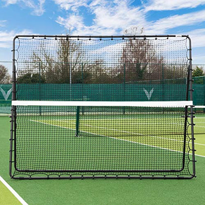 Vermont RapidFire Jumbo Tennis Rebounder Net | 9ft x 7ft | Groundstroke & Volleying Practice | Solo Tennis Trainer