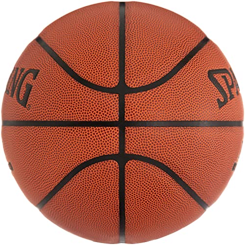 Spalding - TF Gold - Basketball - Größe 7 - Basketball - Zertifizierter Ball - Material ZK Composite - Indoor und Outdoor - Anti-Rutsch - Ausgezeichneter Grip