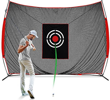 Golf Practice Net: Durable Target Portable Practice - Quick Set Up Training Outdoor Backyard Indoor Garage USS for Youth