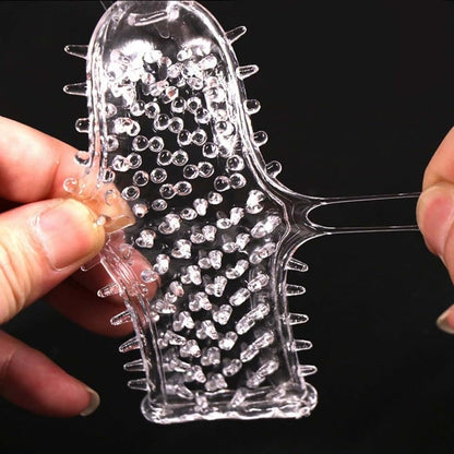 Transparent Silicone Sports Sleeve Accessory, Particle Anti-Slip Structure - Y23
