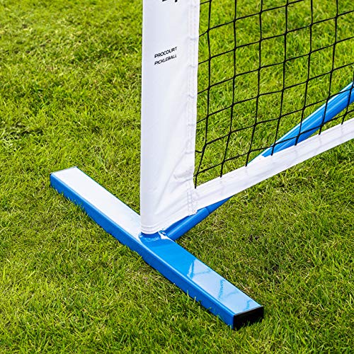 Vermont Procourt Pickleball Net & Post - 100% Portable Freestanding Net | 10ft or 22ft Net (IFP Match Regulation) | Tournament Pickleball Net | Heavy Duty Long-Lasting Net - size: 22ft [Full Court]