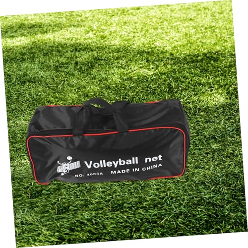 Portable Volleyball Net for Backyard Outdoor Sports with Folding Design and Carry Bag Easy Setup Badminton and Beach Volleyball Net for Driveway and Park Recreation