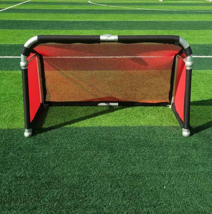 Aluminum Folding Soccer Goal,Portable 4x2.5/5x3/6x4 FT Mini Soccer Goals for Backyard with Carry Bag, 10-Second Set Up & Steady, Training & Team Practice
