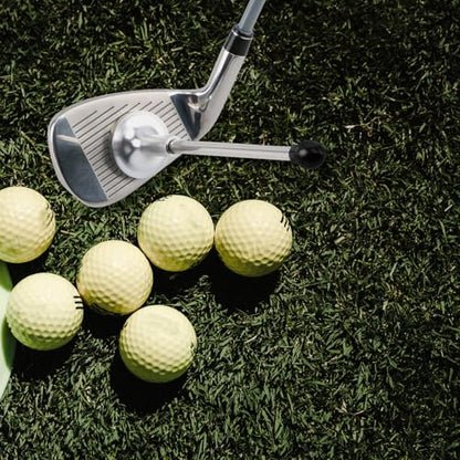 Golf Alignment Stick Training Aid for Swing Practice and Direction Correction Black Golf Training Stick for Putting and Chipping Drills for Indoor and Outdoor Use