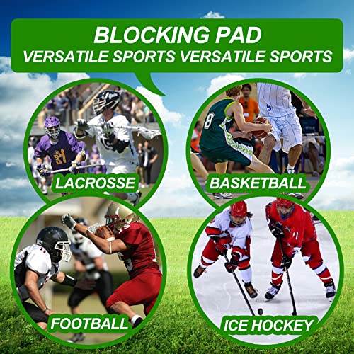 Football Blocking Pad, Football Blocking Shield, 24" x 16" Blocking Pad, Sports Kick Shield for Football, Basketball, Hockey, Lacrosse Training
