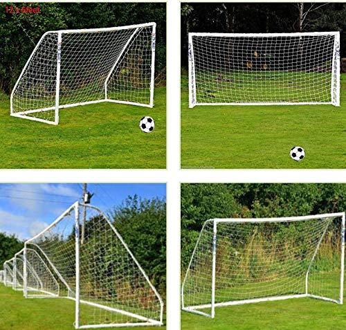 Greensen Youth Soccer Goal Set Sports Soccer Goal Set Sports Soccer Goal Net, Football Replacement Goal Post Netting Full Size for Lacrosse and Soccer - size: 6X4FT