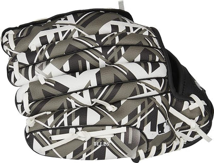 Rawlings | Remix T-Ball & Youth Baseball/Softball Glove | Sizes 9" - 10.5" - color: Black, size: 9" | Ages 3-6