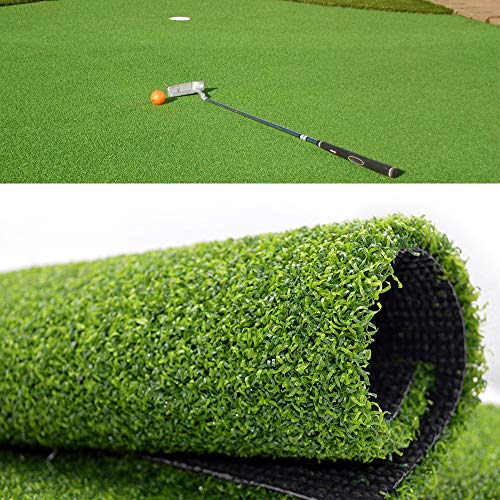 Golf Training Mat - Artificial Grass Turf for Indoor/Outdoor Use, Synthetic Fake Grass for Baseball, Football, Gym Sports