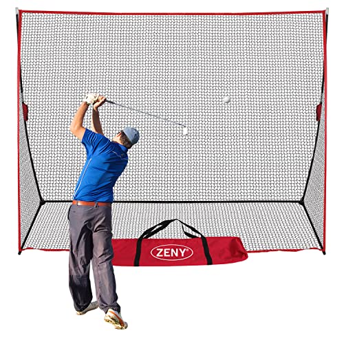 ZENY Golf Practice Hitting Net, 10x7 ft Backyard Golf Driving Net for Indoor Outdoor Training Chipping