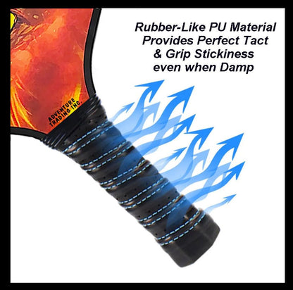 Smash Master Fiberglass Honeycomb Pickleball Paddle Set