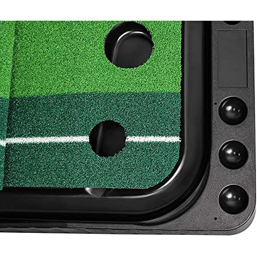 axGear Indoor Golf Putting Green Golf Training Putting Mat Tracks with Auto Ball Return