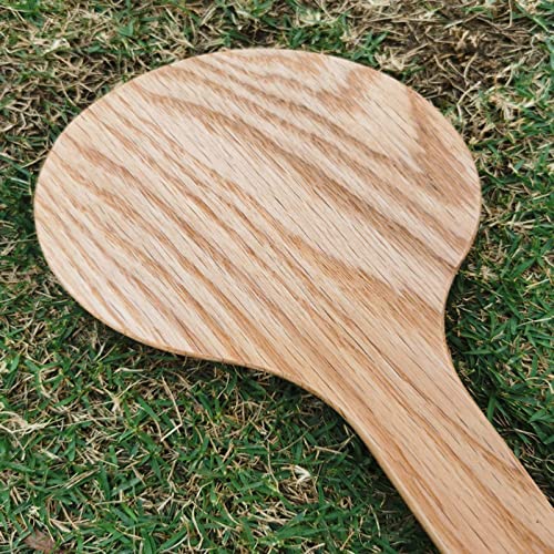 Almencla Wooden Tennis Spoon Sweet Trainer Tennis Racket Practice Batting Accurately Tennis Pointer Improve Responsiveness for Outdoor Indoor-Good Control
