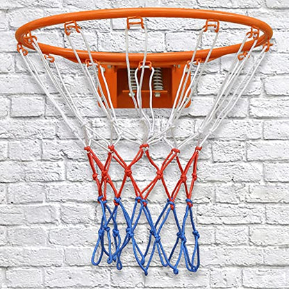Basketball Double Spring Solid Rim, 18 "Indoor and Outdoor