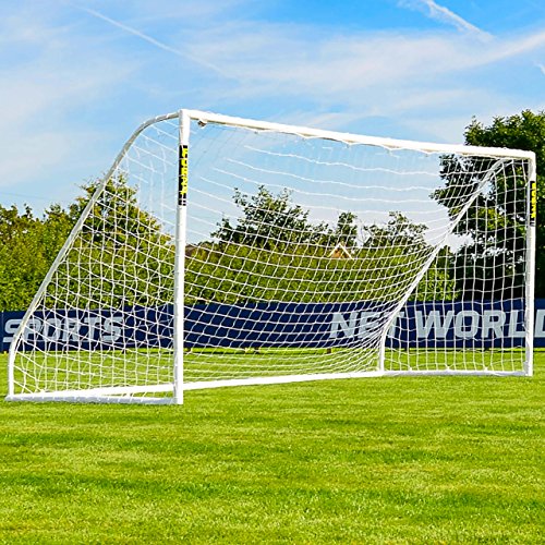 FORZA 16ft x 7ft Soccer Goal | All-Weather uPVC Match Goals – Ready, Set, Goal! Includes Optional Training Soccer Ball, Target Sheet & Carry Bag - size: Goal and Target Sheet