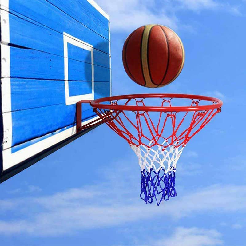 1pc Thickened and Durable Standard Basketball Net Nylon Hoop Goal Standard Rim for Basketball Stands
