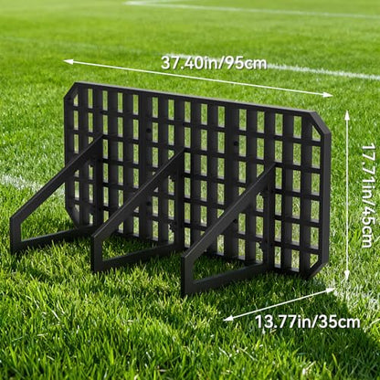 Soccer Rebound Board, Portable Rebounder with Adjustable Angle, Replay Station Soccer Trainer for Ball Passing and Bounce Back Training