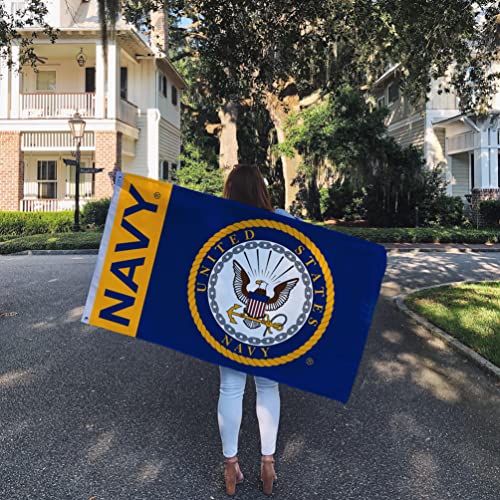 Desert Cactus United States Navy Flag US 100% Polyester Indoor Outdoor 3x5 feet Flags (Flag 3)
