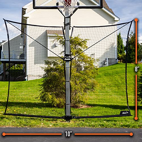 Franklin SportsBasketball Pass Back Rebounder - color: Black, size: 10' x 8'
